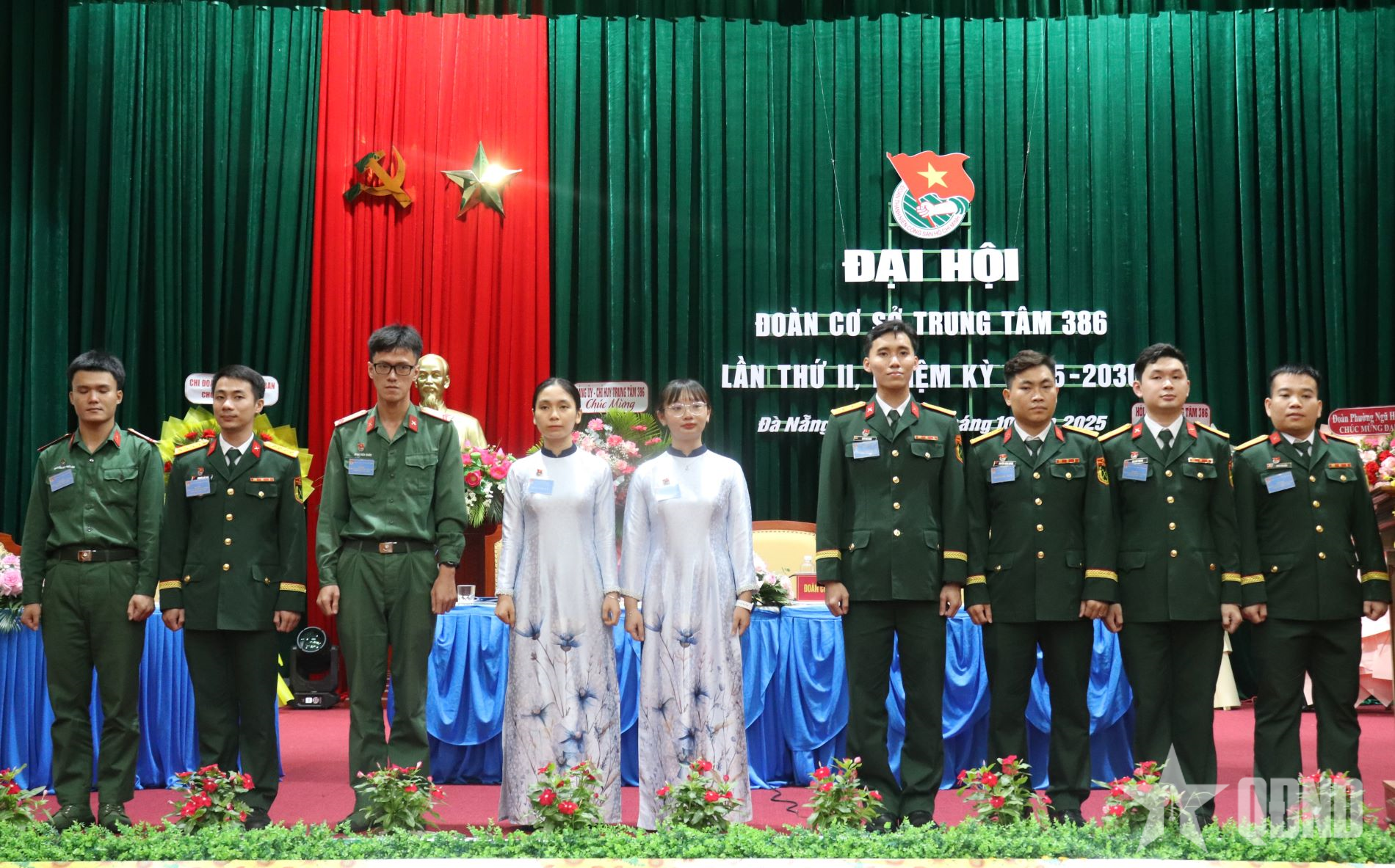 Đoàn cơ sở Trung tâm 386 tổ chức Đại hội nhiệm kỳ 2025 - 2030